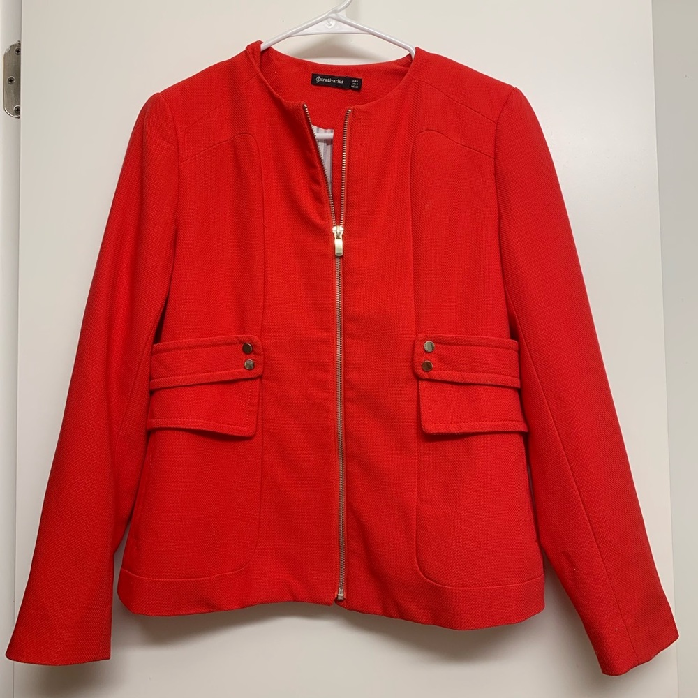 ASOS Stradivarius poppy red jacket